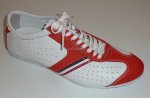 Lisa Campione cipő fehér-piros